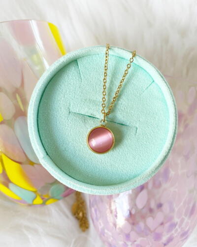 Moon Necklace Rosa