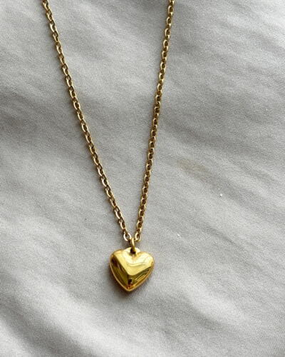 Long Love Heart Necklace