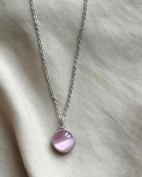 Moon Necklace Rosa