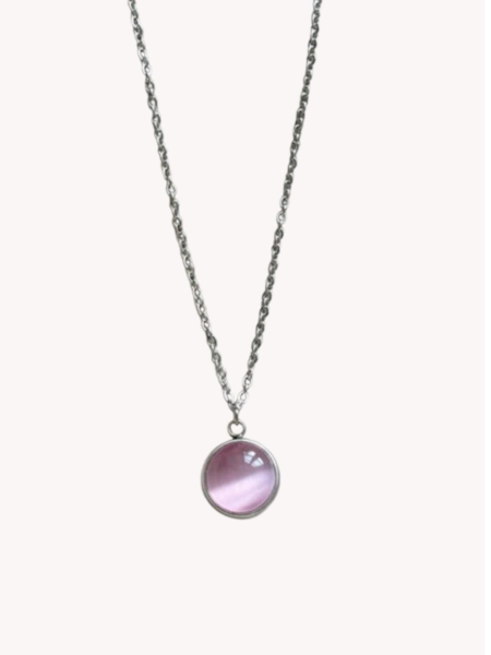 Moon Necklace Rosa