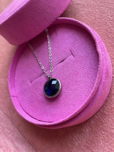Nala Necklace Dark Blue