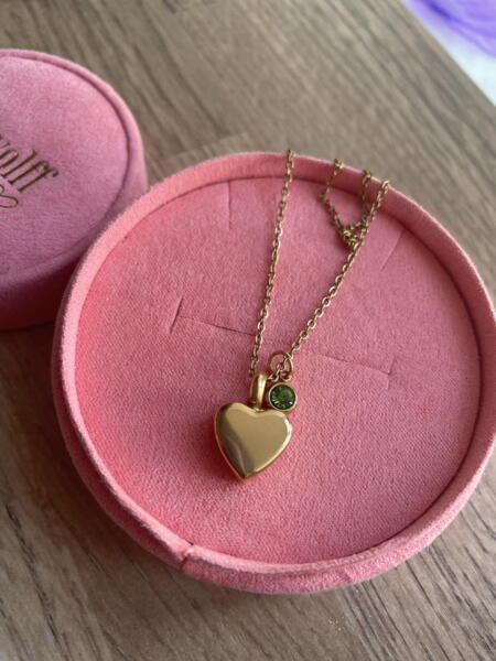Limited Green Heart Necklace