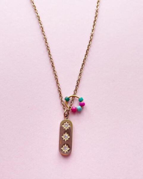 Color Stars Necklace