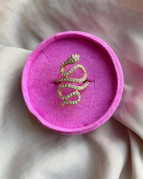 Shiny Snake Ring