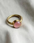 Mini Moon Ring - Rosa