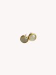 Moon Earring - Beige