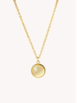 Moon Necklace - Beige