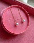 Pretty Pearl chain earrings