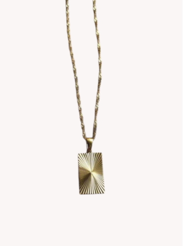 Sunny Square Necklace